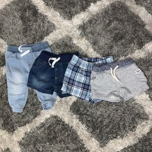 **BABY CLOTHES** Jeans & Shorts size 0-3/3 Month